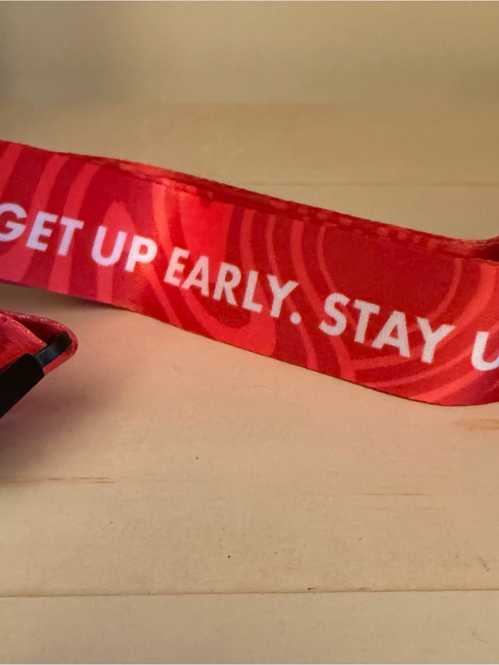 Dutch Bros Red Lanyard with Charm and Pin - Picture 5 of 7